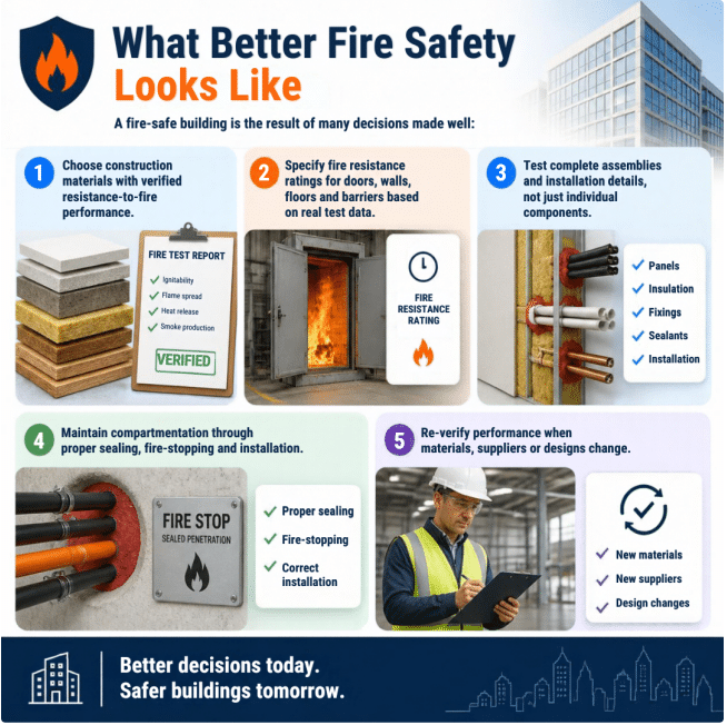 The Fire Performance of a Building Depends on More Than Its Structure